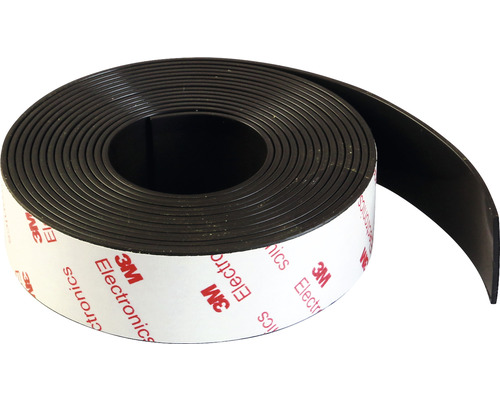 3M Magnetband selbstklebend Ferrit 3 Meter, schwarz