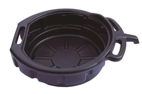 Ölablasswanne 10L schwarz, mit Ausgießer