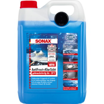 SONAX Scheibenreiniger 5 L, Antifrost + Klarsicht bis -20 °C