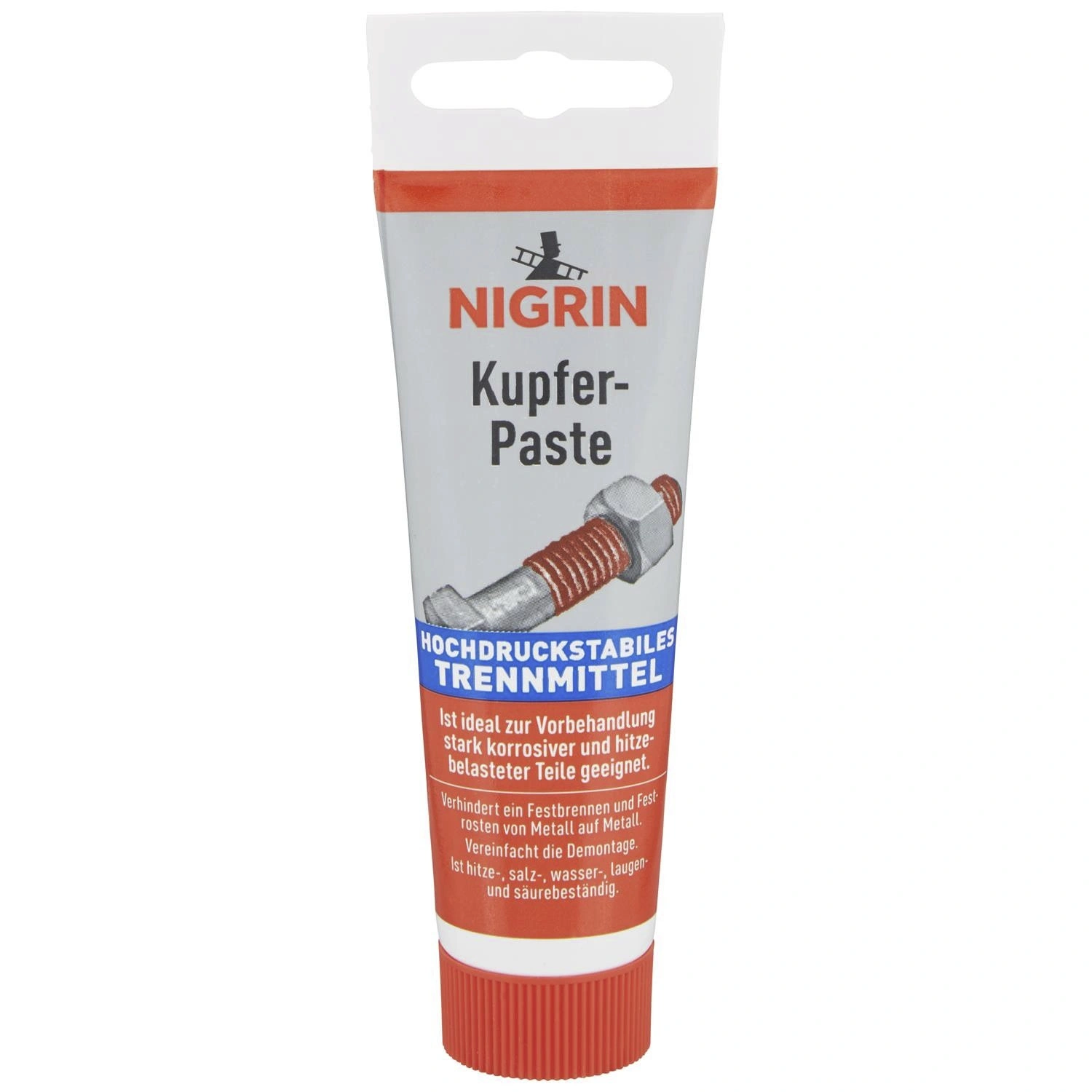 NIGRIN Kupferpaste 50 g, Hitze- und Säurebeständig