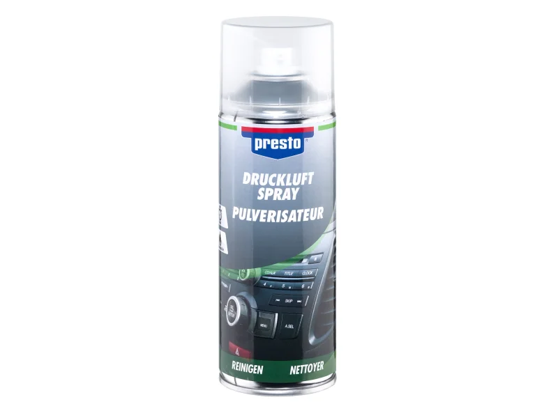 PRESTO Druckluftspray 400ml, gegen Staub und Schmutz