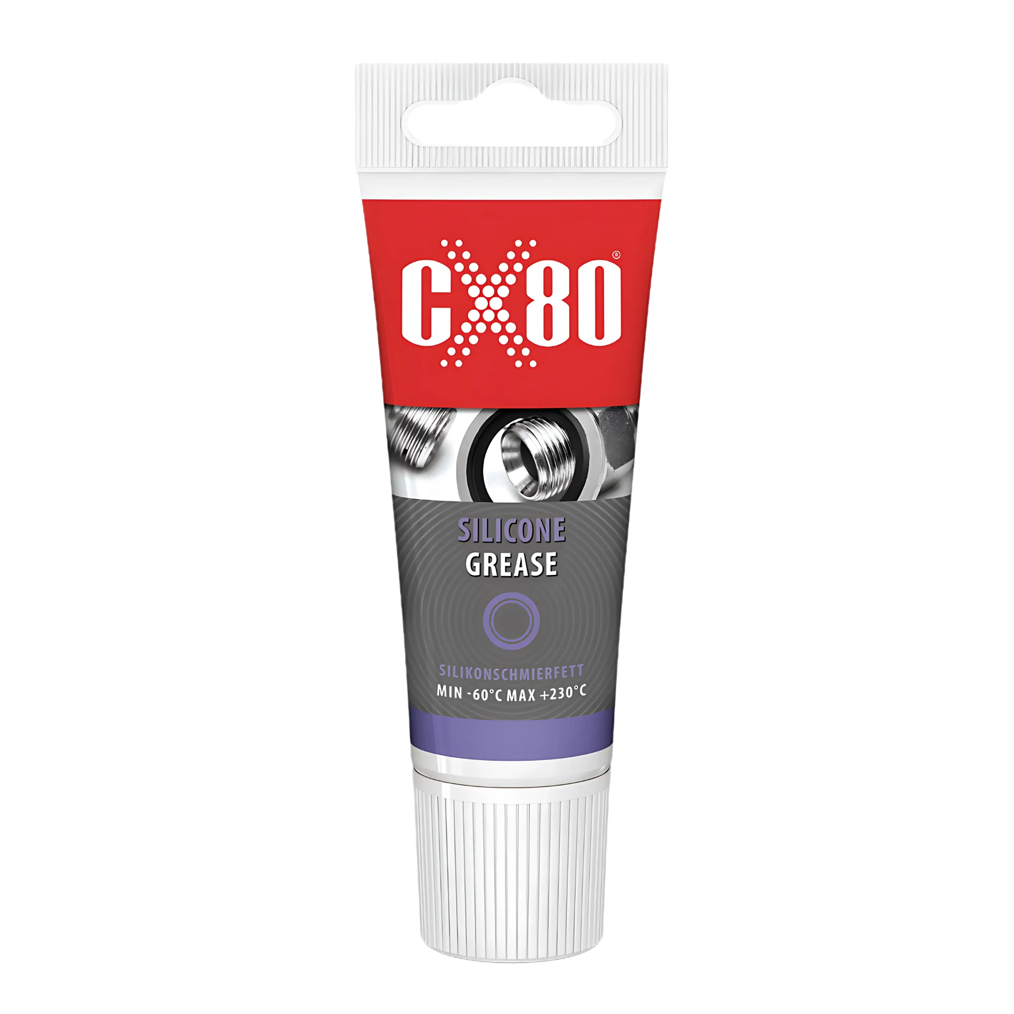 CX80 Silikonschmiermittel 40g, Gummischmierfett bis -60°C bis 230°C