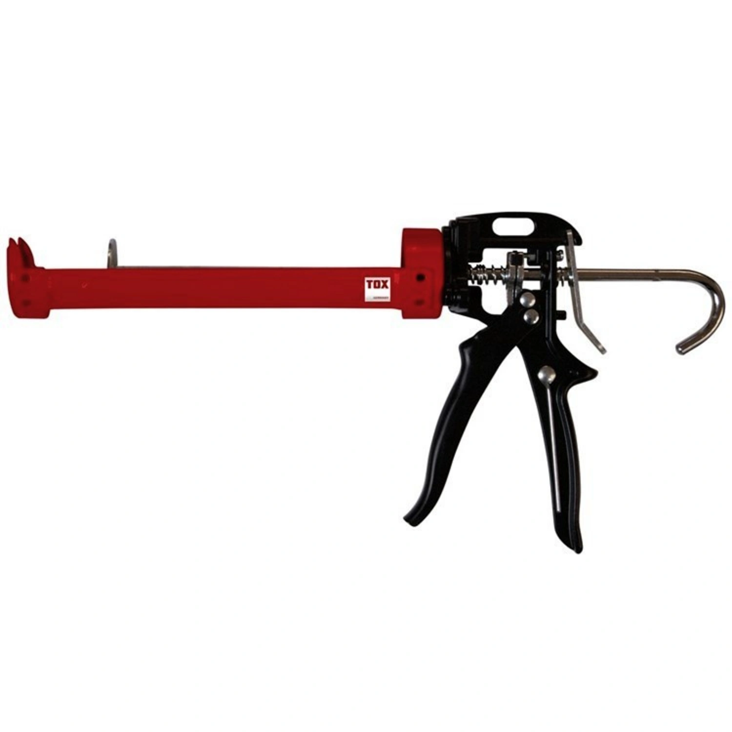 TOX Auspresspistole, Metall, rot, ergonomischer, rutschsicherer Griff