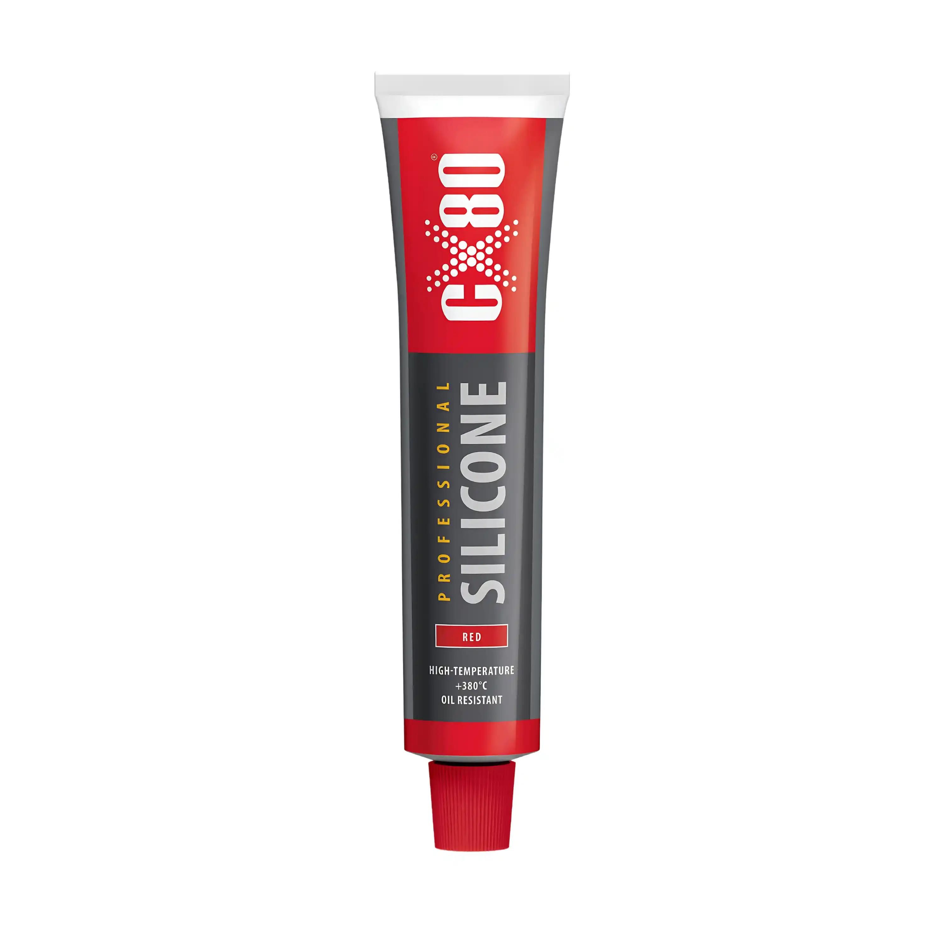 CX80 Hochtemperatur Silikondichtung 80ml Tube schwarz +380°C