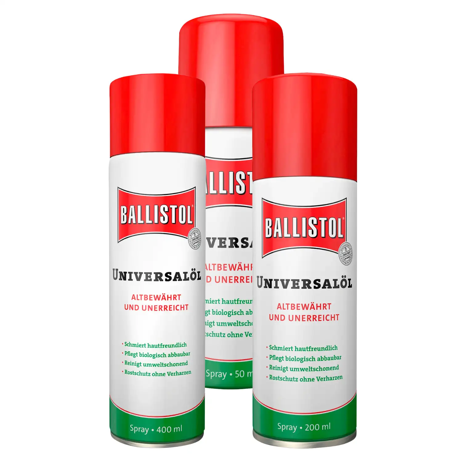 BALLISTOL Universalöl Spray, lebensmittelechtes Schmiermittel